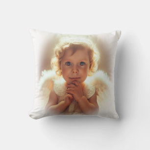 Baby Angels Throw Pillow