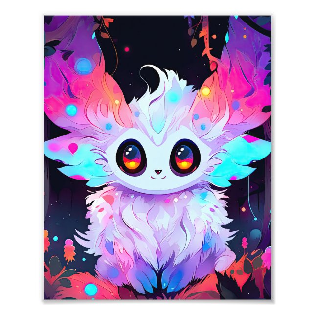 Baby Animal Adorable Creature Photo Print (Front)