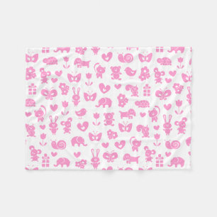 Baby Animals Baby Blanket