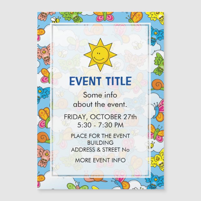 Baby Animals Background (Front)