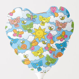 Baby Animals Background Balloon