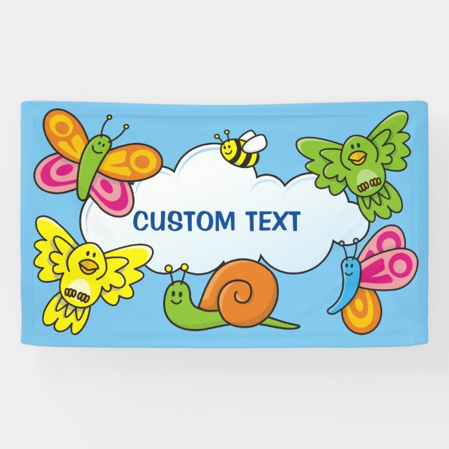 Baby Animals Background Banner (Horizontal)