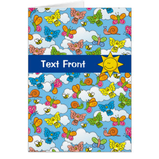 Baby Animals Background Cards