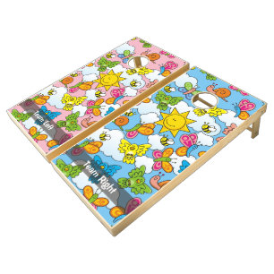 Baby Animals Background Cornhole Set