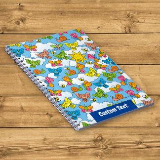 Baby Animals Background Notebook