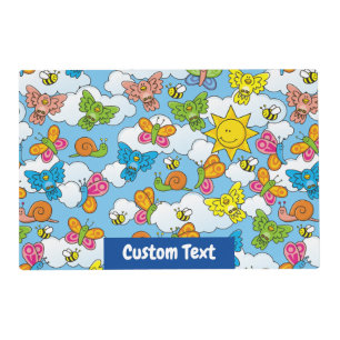 Baby Animals Background Placemat