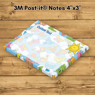 Baby Animals Background Post-it Notes