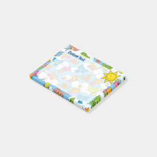 Baby Animals Background Post-it Notes