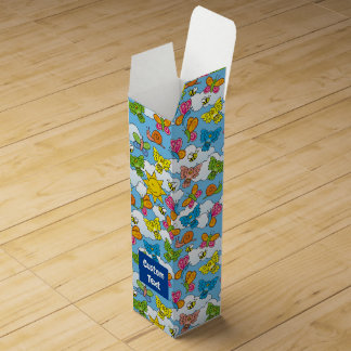 Baby Animals Background Wine Box