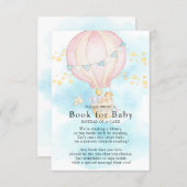 Baby Animals  Balloon Ride Book for Baby Card (Front/Back)