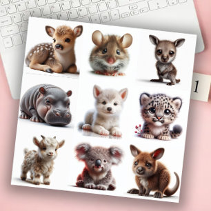 Baby Animals Set 1 Sticker