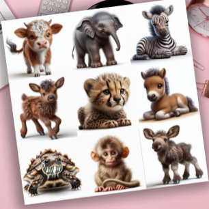 Baby Animals Set 2 Sticker