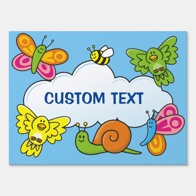 Baby Animals Sign (Front)