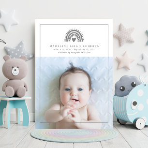 BABY ANNOUNCEMENT Add Your Photo