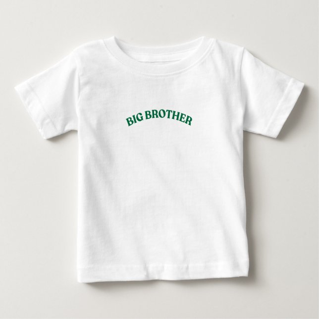 Baby Announcement Big Brother T Shirt, Expecting  Baby T-Shirt (Front)