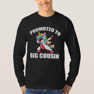 Baby Announcement Dab Unicorn  Promoted To Big Cou T-Shirt
