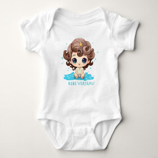 Baby Aquarius 3 Baby Bodysuit (Front)
