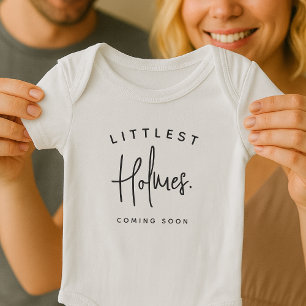 Baby Arrival Announcement Personalized Name Bodysuit