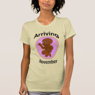Baby Arriving, add month, personalize Plus Size T- T-Shirt