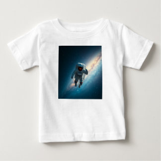 Baby Astronaut in Galaxy Space Graphic T-Shirt