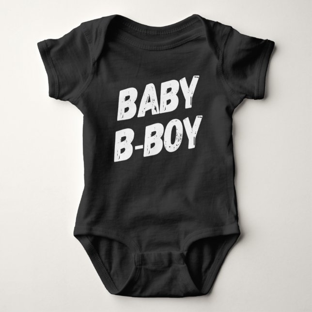 Baby B-Boy Hip Hop Dancer Bodysuit (Front)