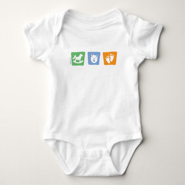 baby baby bodysuit (Front)