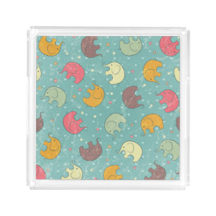 baby background acrylic tray