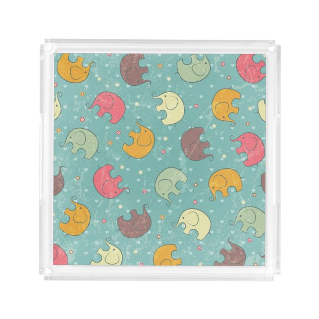 baby background acrylic tray (Front)