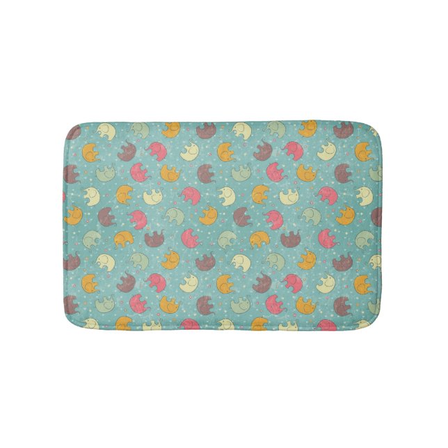 baby background bath mat (Front)