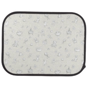Baby background car floor mat