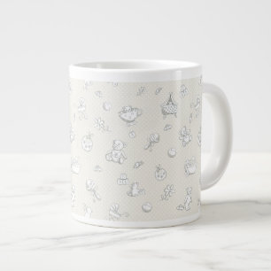Baby background giant coffee mug