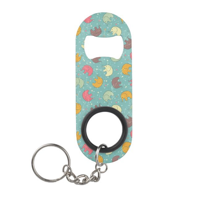 baby background keychain bottle opener (Front)