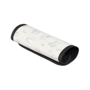 Baby background luggage handle wrap