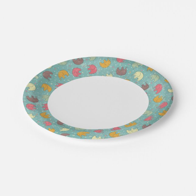 baby background paper plates (Angled)