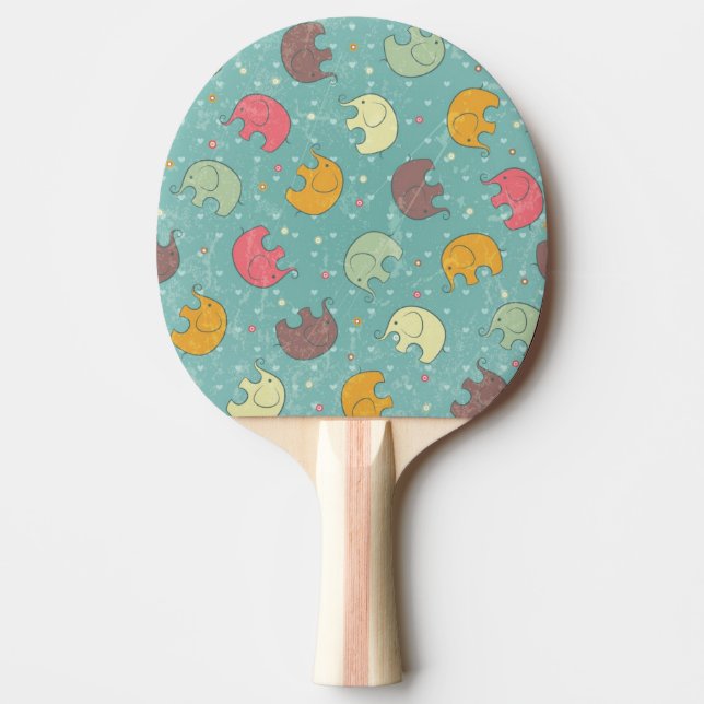 baby background Ping-Pong paddle (Front)