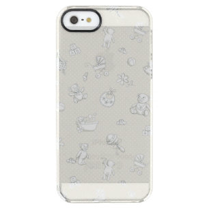 Baby background clear iPhone SE/5/5s case