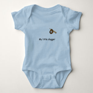 Baby baeball bodysuit sleeper