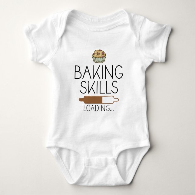 Baby Baker - Baking Skills Loading Bodysuit (Front)