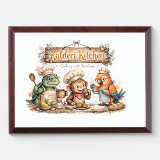 Baby Baking Friends Award Plaque