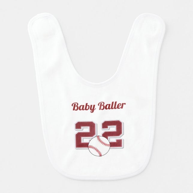 Baby Baller Bib (Front)