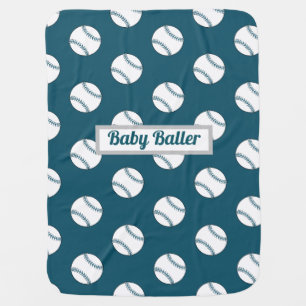 Baby Baller Bib Baby Blanket