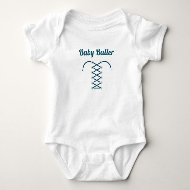 Baby Baller bodysuit Tshirt (Front)
