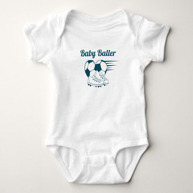 Baby Baller bodysuit Tshirt (Front)