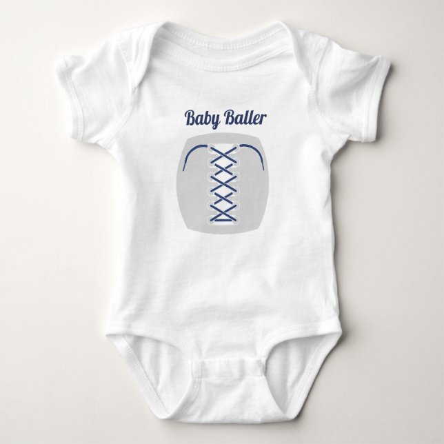 Baby Baller bodysuit Tshirt (Front)