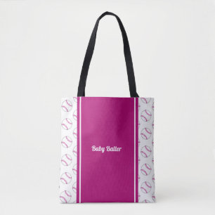 Baby baller pink Tote Bag