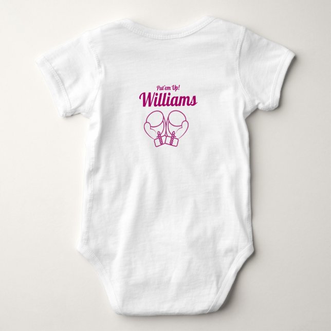 Baby Baller pink Tshirt (Back)