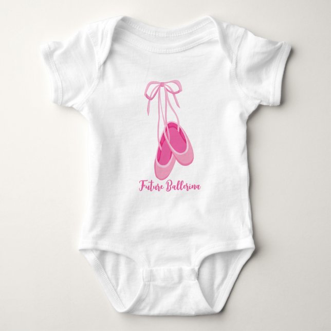Baby Ballerina  Baby Bodysuit (Front)