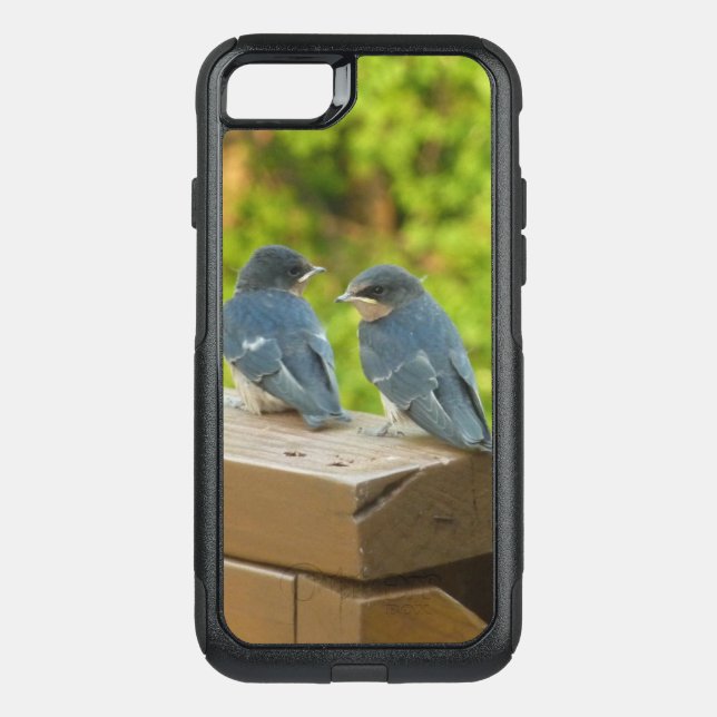 Baby Barn Swallows Nature Bird Photography Otterbox iPhone Case (Back)