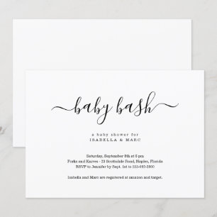 Baby Bash Baby Shower Invitation
