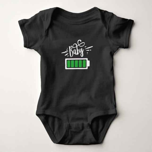 Baby Battery Life Bodysuit (Front)